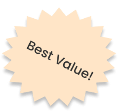  display the best value badge