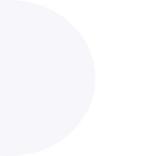 large blue circle for decoration
